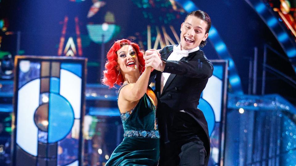 Bobby Brazier and Dianne Buswell