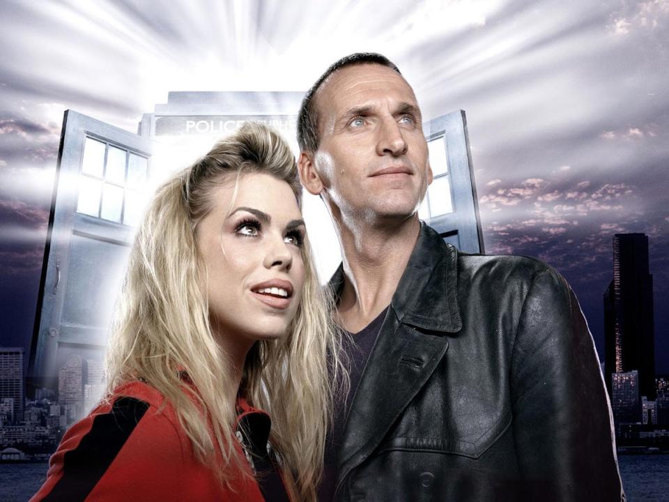 Billie Piper and Christopher Eccleston in ‘Doctor Who’ (BBC)