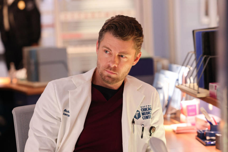 Luke Mitchell in Chicago Med Season 9