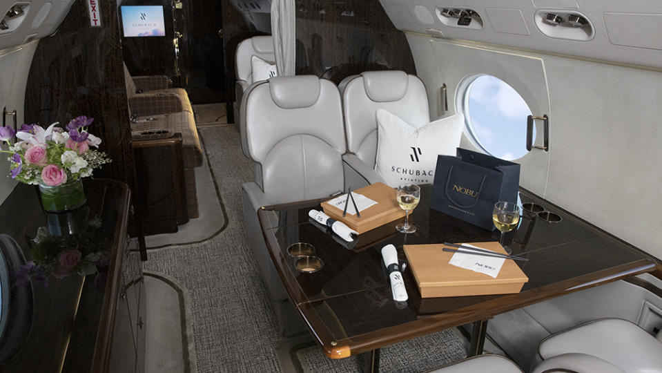 A look aboard your private jet - Credit: Monica Hoover