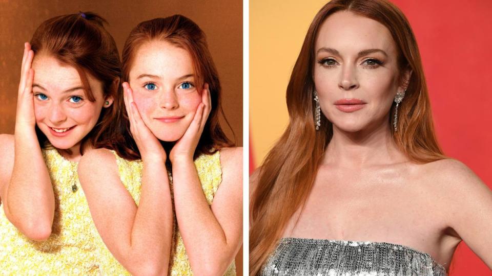 Lindsay Lohan as Hallie Parker and Annie James 