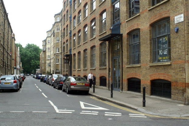 <p>Dufferin Street in Islington was named London’s slowest street for broadband</p> (Pierre Terre/Geograph)