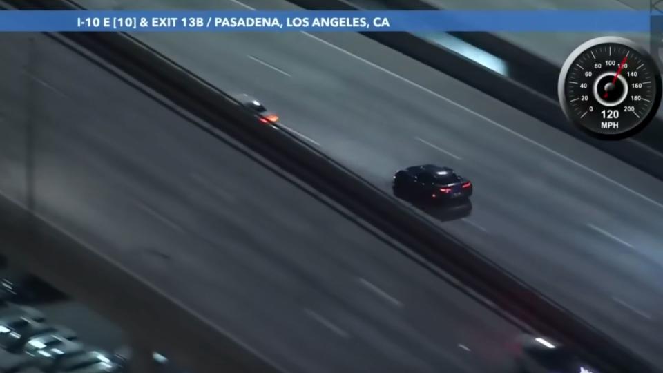 Corvette Outruns Helicopters In California Police Chase