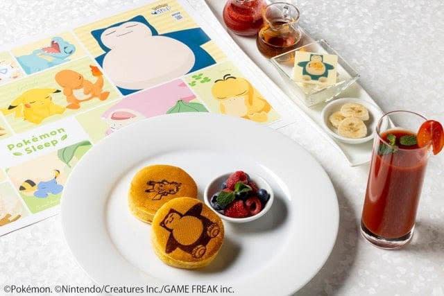 早餐（圖片來源：Pokemon Sleep / 日本君悅酒店）