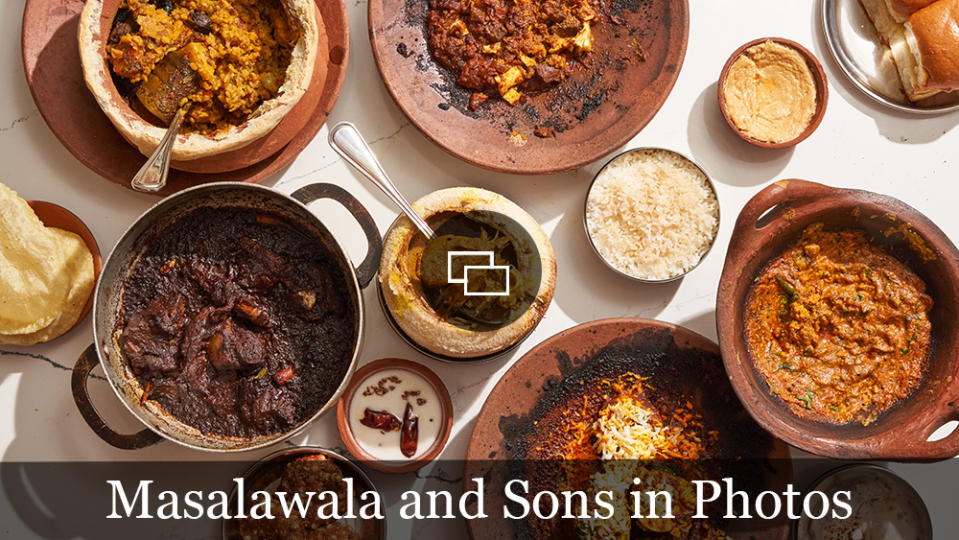 A spread from Masalawala and Sons