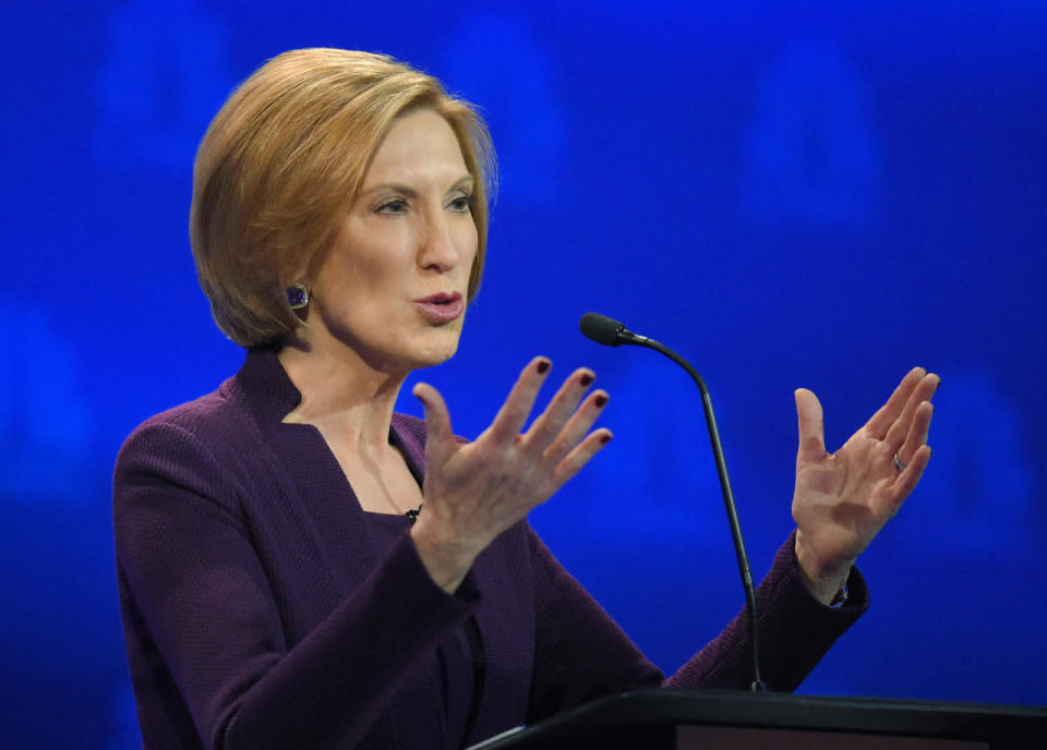 Fiorina speaks out