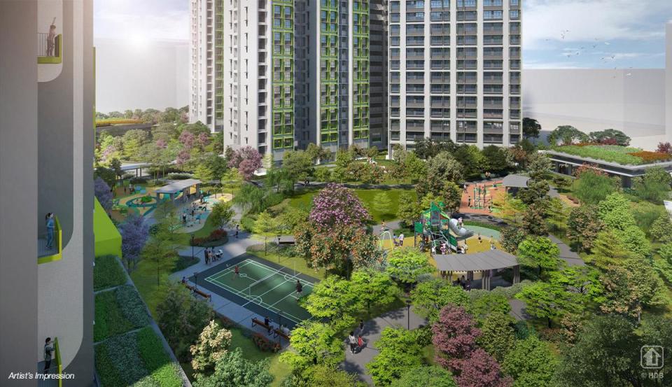 Woodgrove Ascent at WoodlandsBTO Artist's Impression