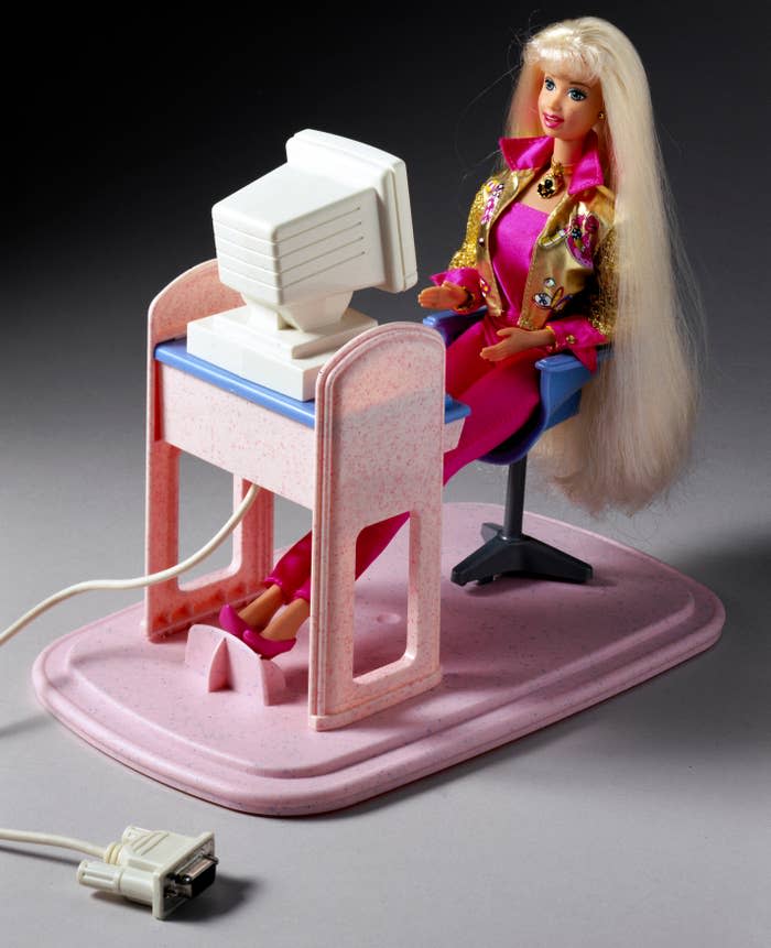 Mattel launched this version of the ever-popular Barbie doll for Christmas 1997