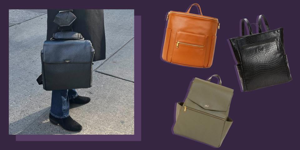 Don't Want People to Know You're Carrying a Dirty Diaper in Your Bag? Try a Leather Diaper Bag