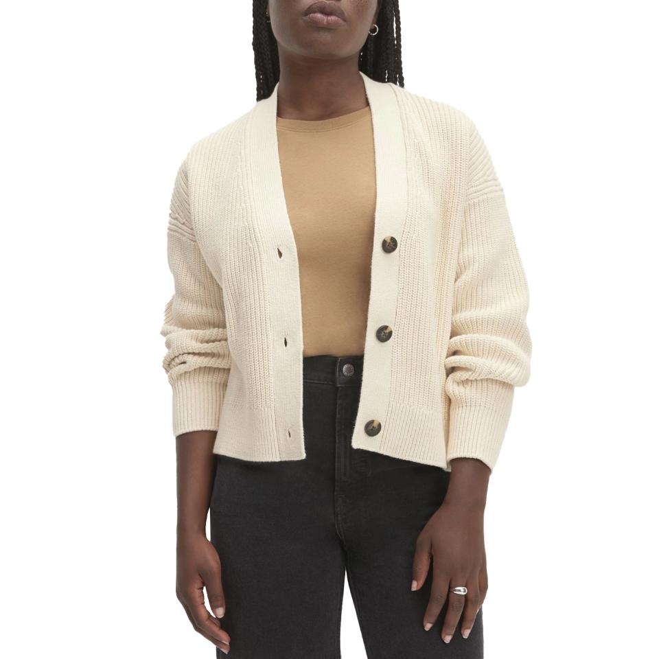 <p><a href="https://go.redirectingat.com?id=74968X1596630&url=https%3A%2F%2Fwww.everlane.com%2Fproducts%2Fwomens-organic-cotton-relaxed-cardigan-canvas&sref=https%3A%2F%2Fwww.bestproducts.com%2Flifestyle%2Fg60199546%2Fgrandmacore-gifts%2F" rel="nofollow noopener" target="_blank" data-ylk="slk:Shop Now;elm:context_link;itc:0;sec:content-canvas" class="link ">Shop Now</a></p><p>The Organic Cotton Relaxed Cardigan</p><p>everlane.com</p><p>$128.00</p>