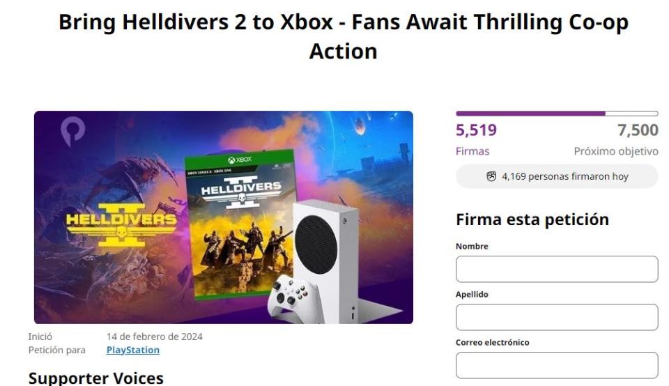 ¿Helldivers 2 llegará a Xbox?