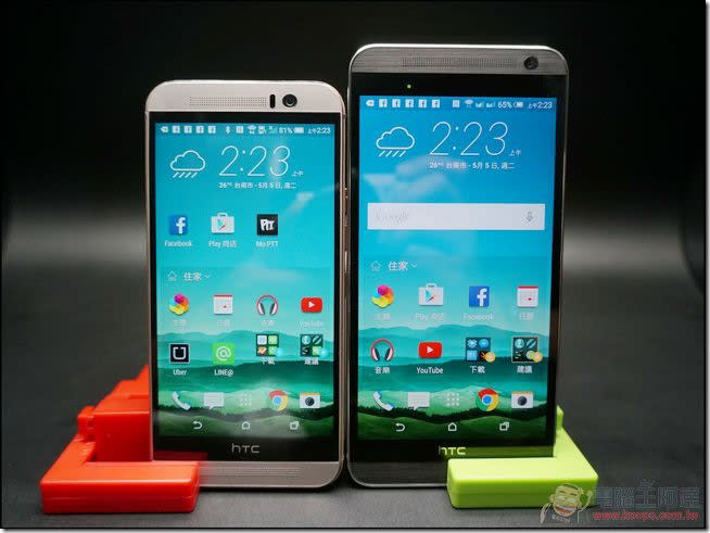 HTC One E9+ dual sim 開箱評測，搭載 2K 螢幕、4G 全頻雙卡雙待的高性價比時尚旗艦