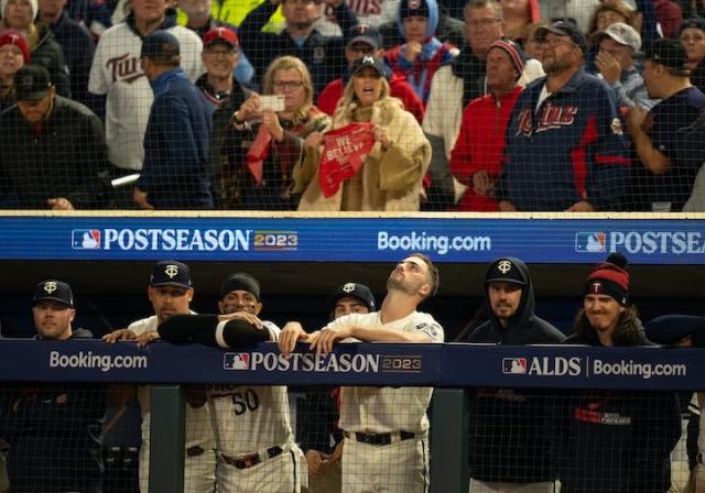 Twins react after beating Astros 3-2 in 2023 home opener at Target