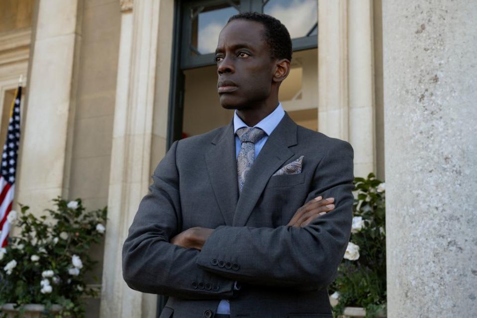 Ato Essandoh as Stuart Heyford in The Diplomat