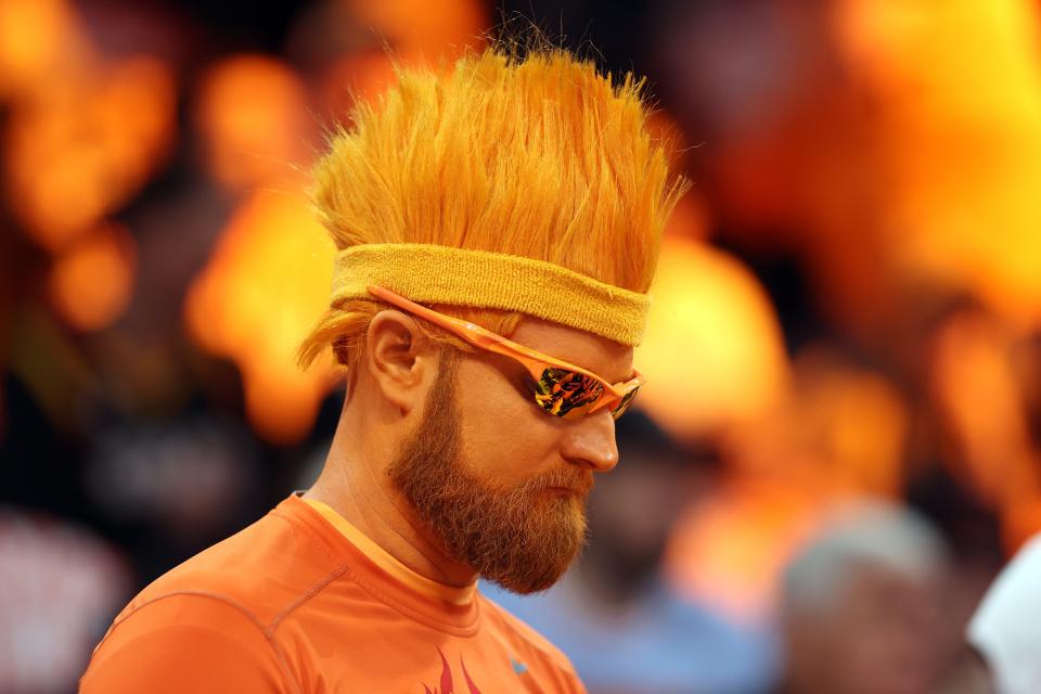 Patrick Battillo was also known as Mr. ORNG for his orange attire at Suns games.
