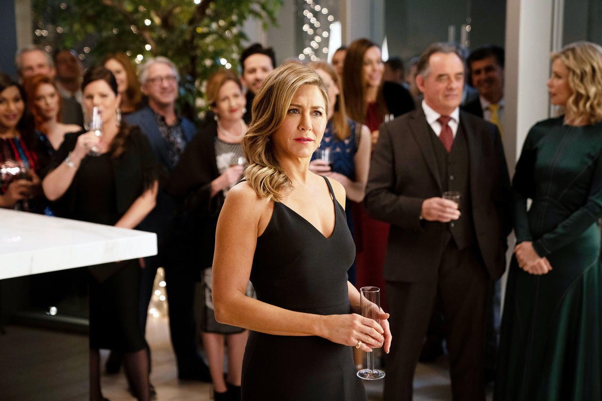 Jennifer Aniston Says Filming The Morning Show Was a Cathartic Experience