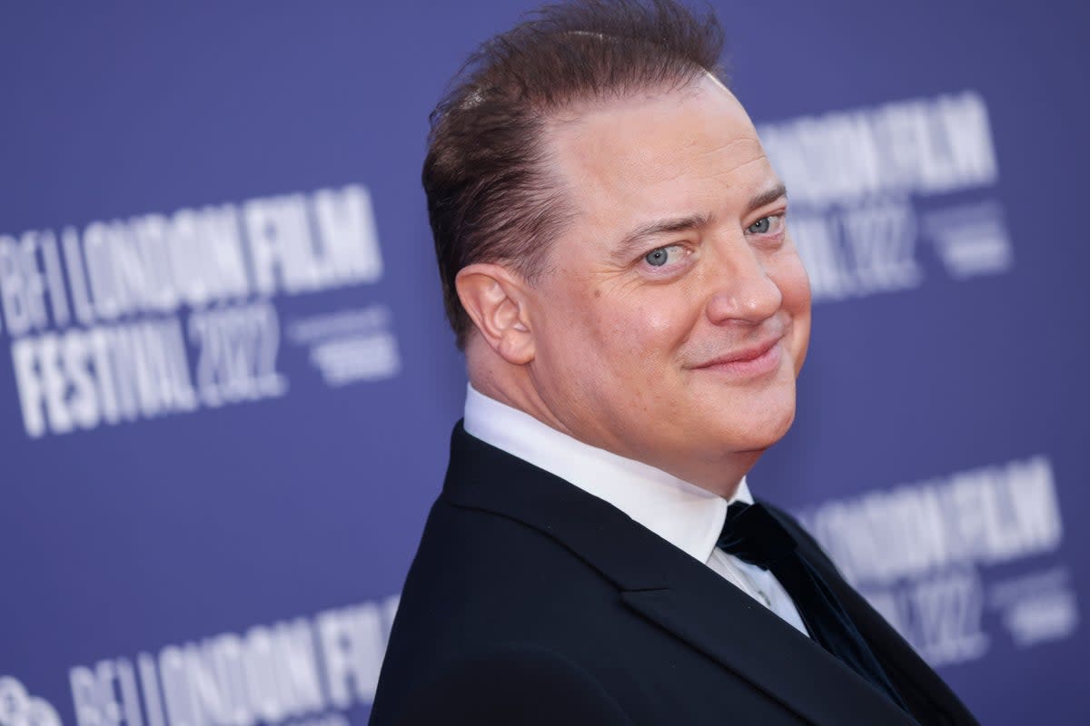 Brendan Fraser revealed in November 2022 he would not attend the awards show  (Vianney Le Caer / AP / PA)