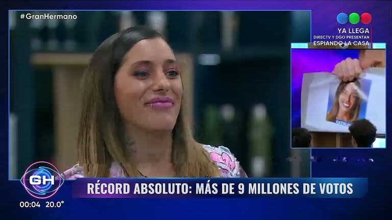 Catalina abandona la casa de Gran Hermano