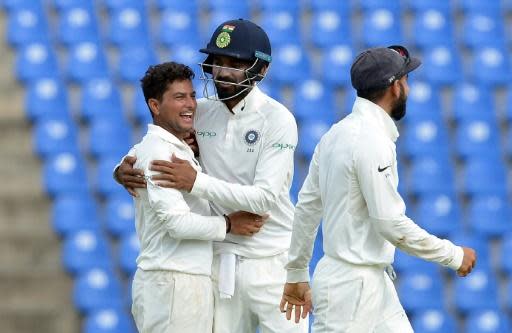 Pandya, Kuldeep put India on top in third Sri Lanka Test