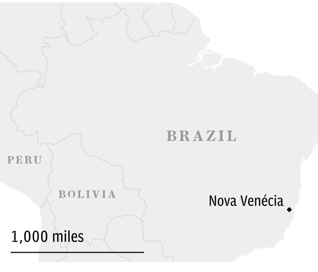 Nova Venécia locator