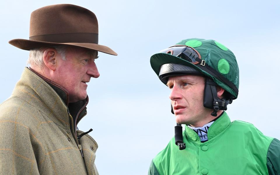 Willie Mullins (L) - Cheltenham Supreme Novices’ Hurdle 2023 runners and riders: A horse-by-horse guide - Getty Images/Pat Healy