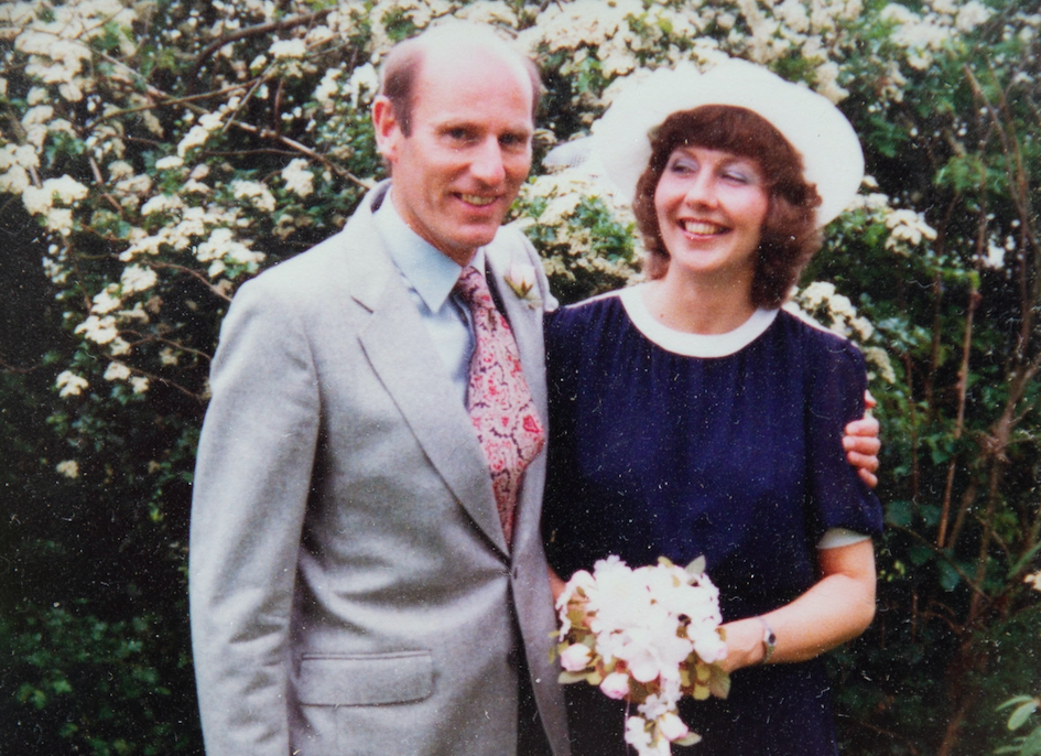 Tony Williams met Jo, a legal secretary, in a bar more than 35 years ago. (SWNS)