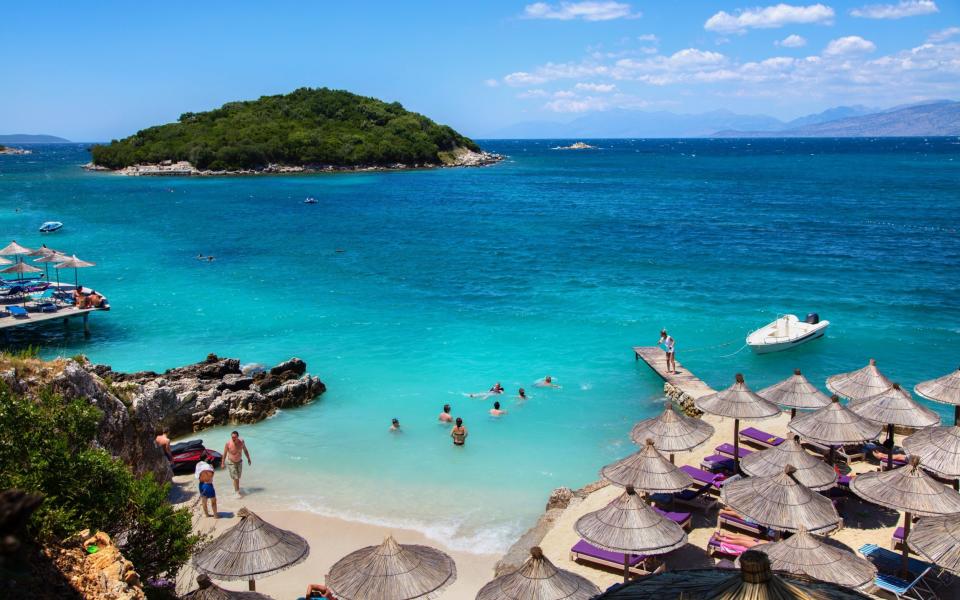Ksamil South coast Albania travel holidays summer 2022 rival greece beach trip seaside - Gabriele Croppi/ProCip/robertharding
