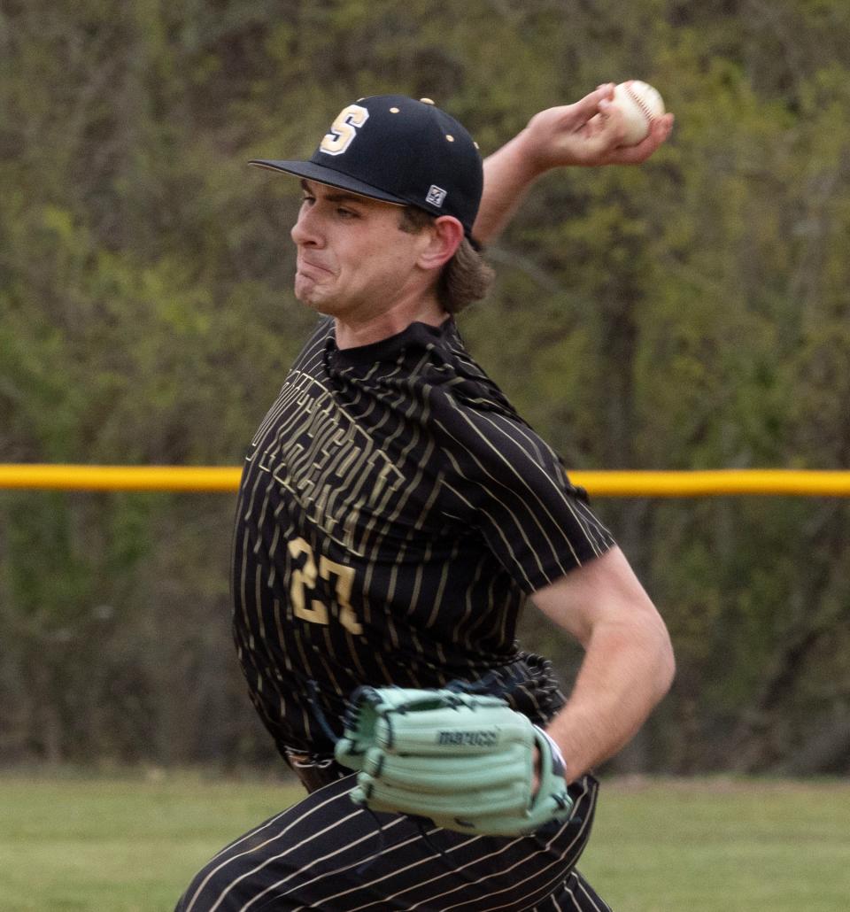 Southern pitcher Brady Lesiak was one of the stars in the week last week in Shore Conference baseball.