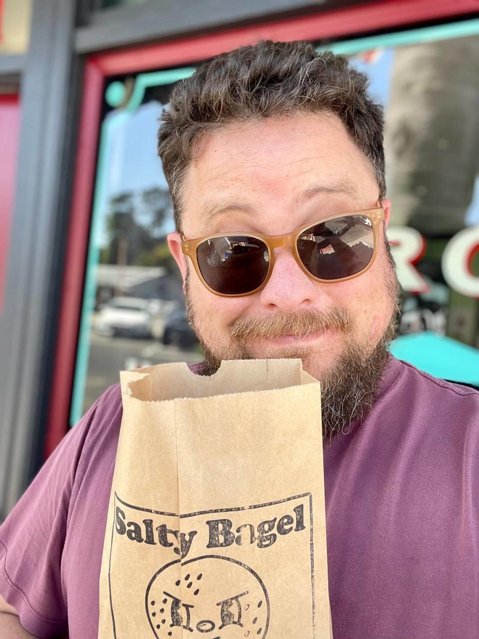 Los Osos resident Mike Milch is the owner of gluten-free bakery Salty Bagel.