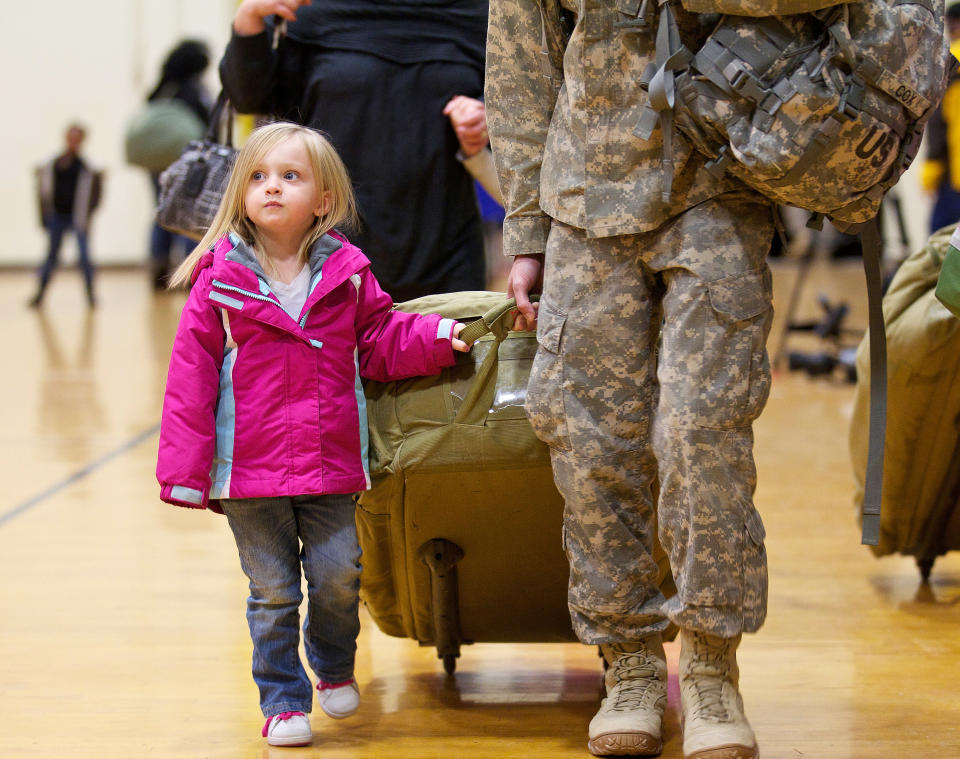 Soldiers From Joint Base Lewis-McChord Return Home From Iraq, As US Pullout Continues