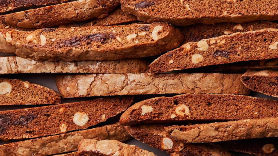 Coffee-Hazelnut Biscotti