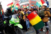 Protest against Bolivia's President Evo Morales in La Paz