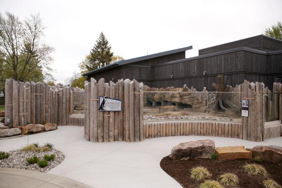 A look at the penguin exhibit at the Columbian Park Zoo, Saturday, April 17, 2021 in Lafayette.