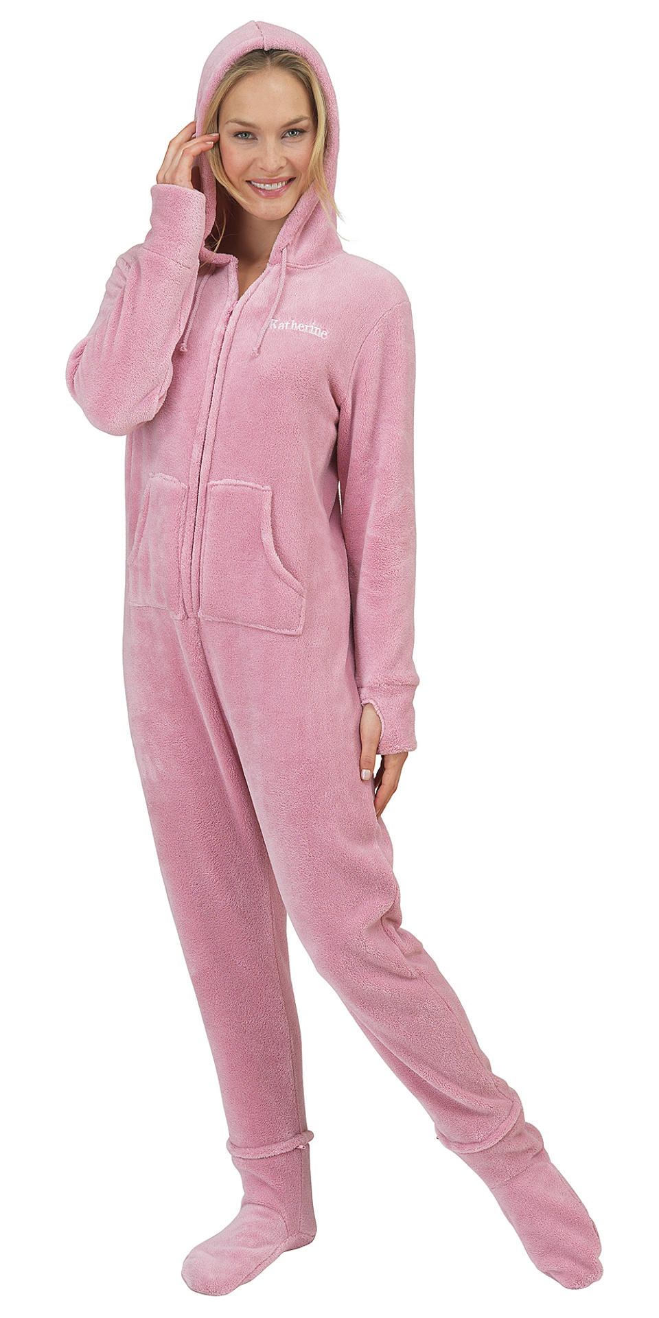 Pajamagram's Hoodie-Footie Snuggle Suit for her