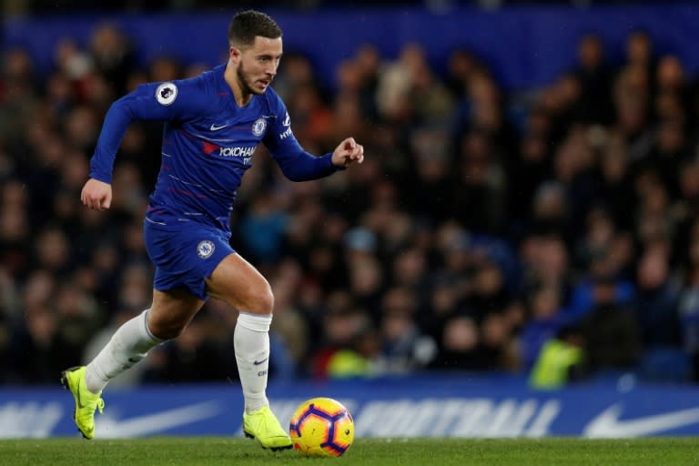 Eden Hazard's goal scoring has dried up since he has been wedged into a centre-forward role