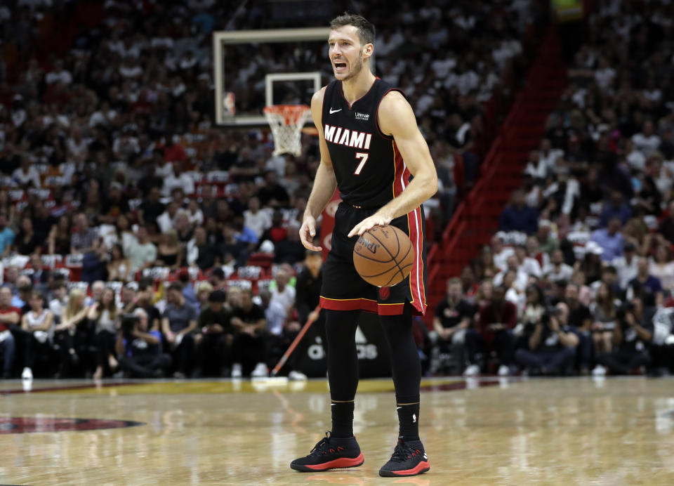 Goran Dragic. (AP Photo/Lynne Sladky)