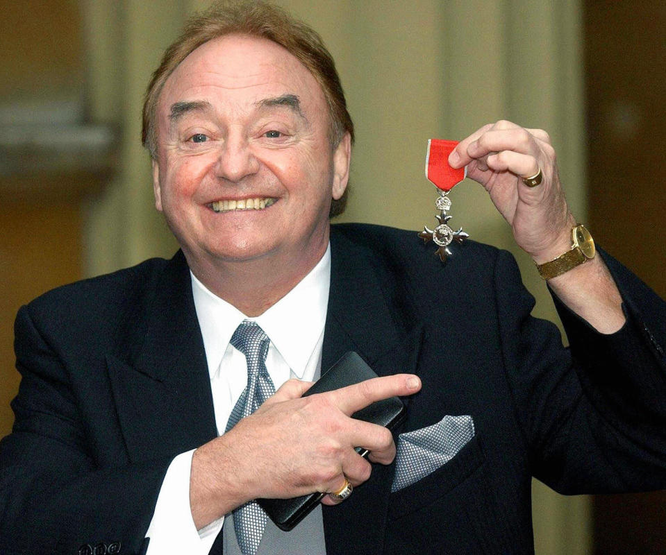 Gerry Marsden awarded Most Excellent Order of the British Empire