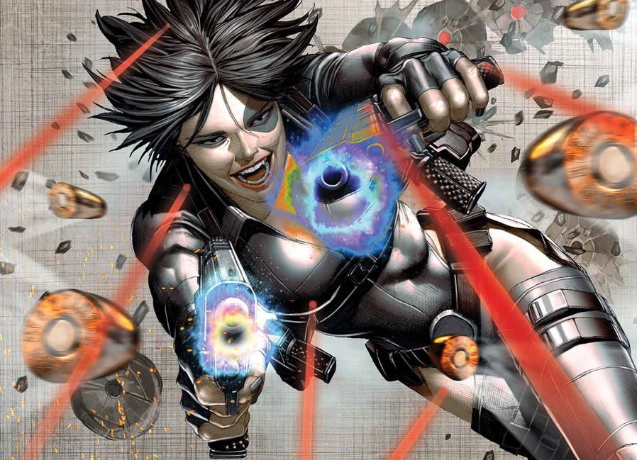 Domino in 'X-Force' (credit: Marvel)