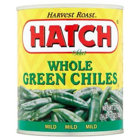 12) Hatch Whole Green Chilies