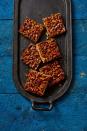<p>These bars use honey and dark brown sugar for gooey sweetness with rich caramel notes. A splash of bourbon is the secret ingredient!</p><p><em><a href="https://www.goodhousekeeping.com/food-recipes/dessert/a33809115/pecan-pie-bar-recipe/" rel="nofollow noopener" target="_blank" data-ylk="slk:Get the recipe for Pecan Pie Bars »;elm:context_link;itc:0;sec:content-canvas" class="link ">Get the recipe for Pecan Pie Bars »</a></em></p>