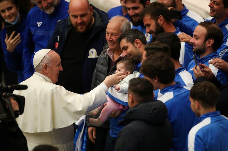 Pope Francis holds weekly general audience at the Vatican