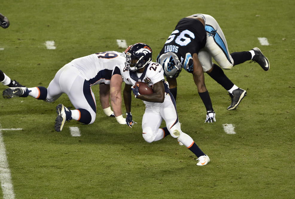 Broncos RB Ronnie Hillman named AFC offensive player of week