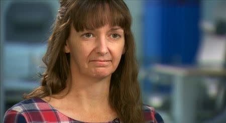 British nurse Pauline Cafferkey speaks during a January 2015 interview in London, in this still image taken from video footage. Cafferkey, who apparently recovered from Ebola is now critically ill after the virus re-emerged, the BBC reported on October 14, 2015. REUTERS/UK Pool via Reuters TV