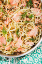 <p>Super easy (and sounds fancy)!</p><p>Get the recipe from <a rel="nofollow noopener" href="https://www.delish.com/cooking/recipe-ideas/a24856400/smoked-salmon-pasta-recipe/" target="_blank" data-ylk="slk:Delish;elm:context_link;itc:0;sec:content-canvas" class="link ">Delish</a>. </p>