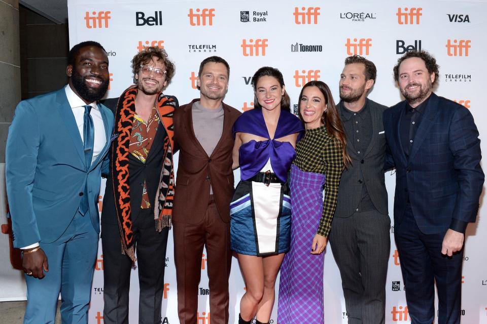 Shamier Anderson, Matthew Gray Gubler, Sebastian Stan, Shailene Woodley, Lindsay Sloane, Jamie Dornan & Drake Doremus