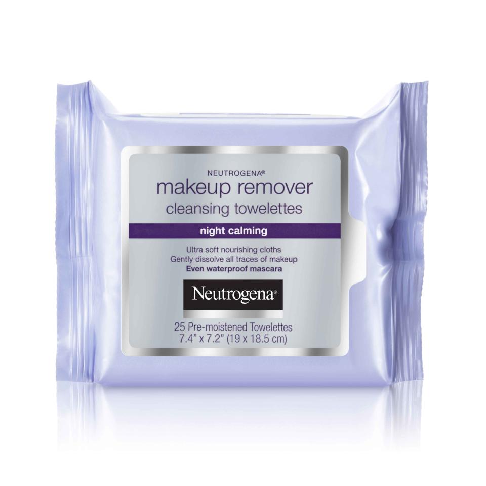 Neutrogena Makeup Remover Cleansing Towelettes Night Calming