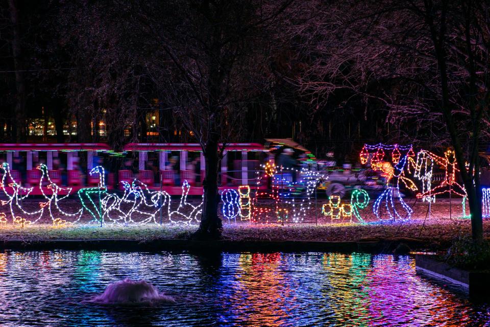 South Bend's Potawatomi Zoo will again run its Holiday Express train in 2023 through "The Gift of Lights."