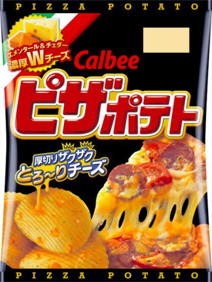 Calbee’s Pizza-Flavoured Potato Chips