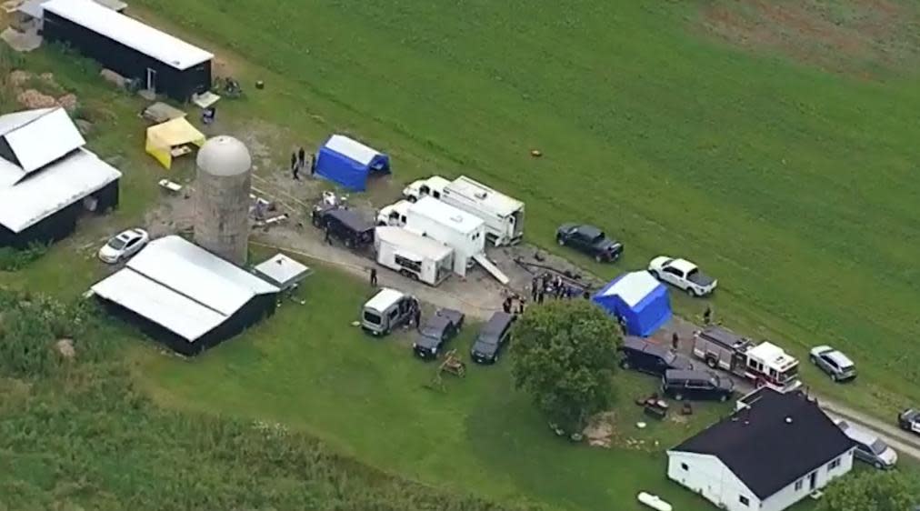 Police seized an operational fentanyl lab in Smithville in the Niagara region and a dismantled one in Stouffville in the Greater Toronto Area. (Submitted by Hamilton Police Service - image credit)