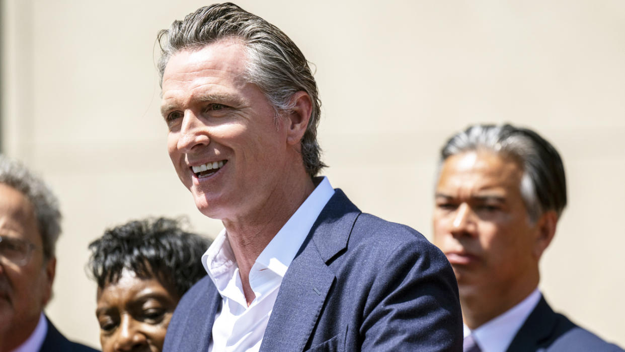 California Gov. Gavin Newsom.